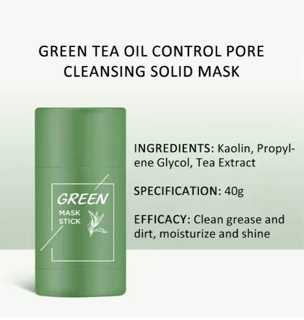 Green Clean Facial Mask Stick